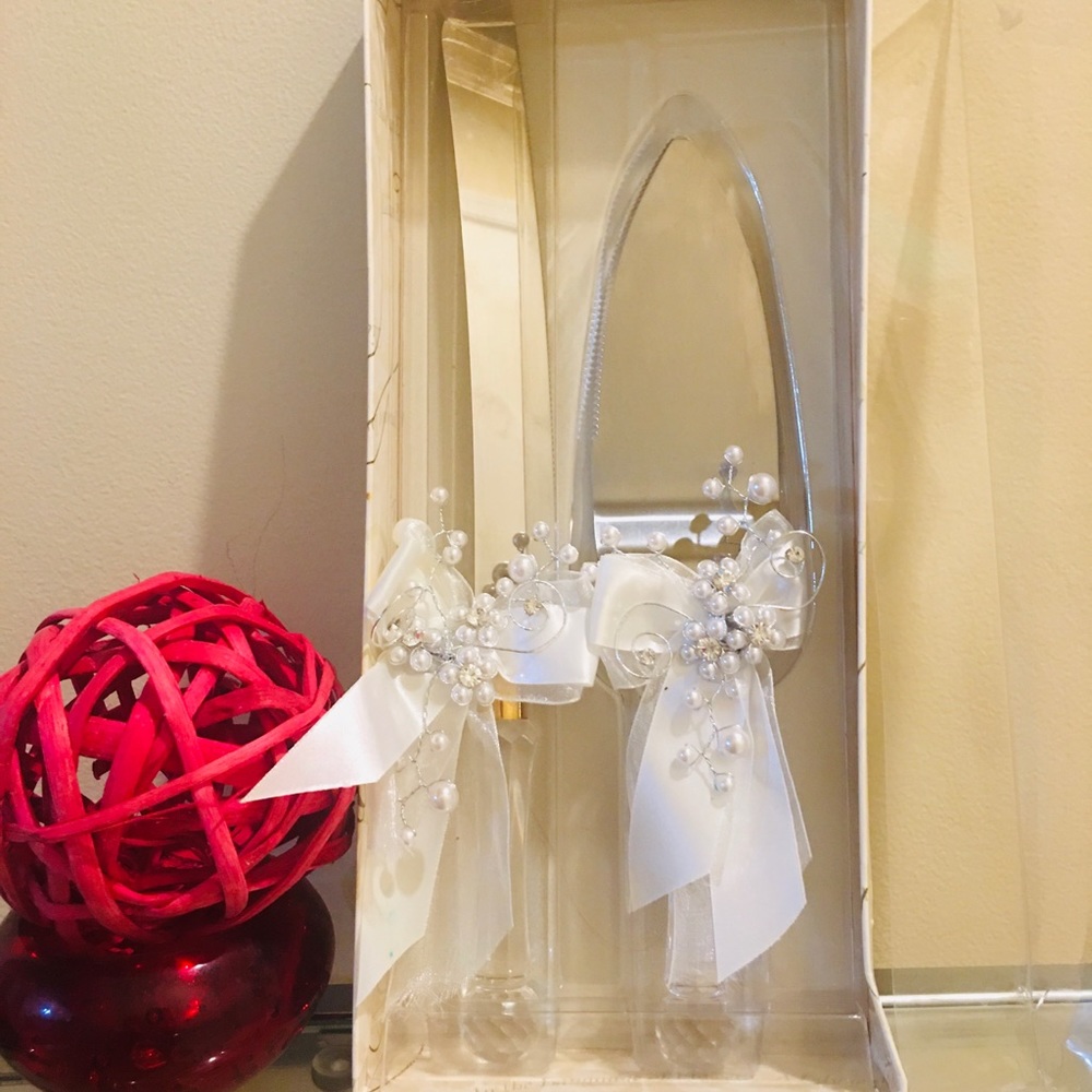 Cake Knife & Server Set